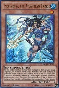 Image for Neptabyss, the Atlantean Prince (Breakers of Shadow) (BOSH-EN092) - YuGiOh