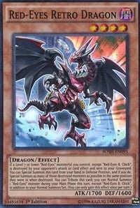 Image for Red-Eyes Retro Dragon (Breakers of Shadow) (BOSH-EN095) - YuGiOh