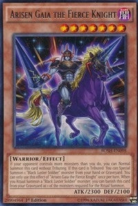 Image for Arisen Gaia the Fierce Knight (Breakers of Shadow) (BOSH-EN098) - YuGiOh
