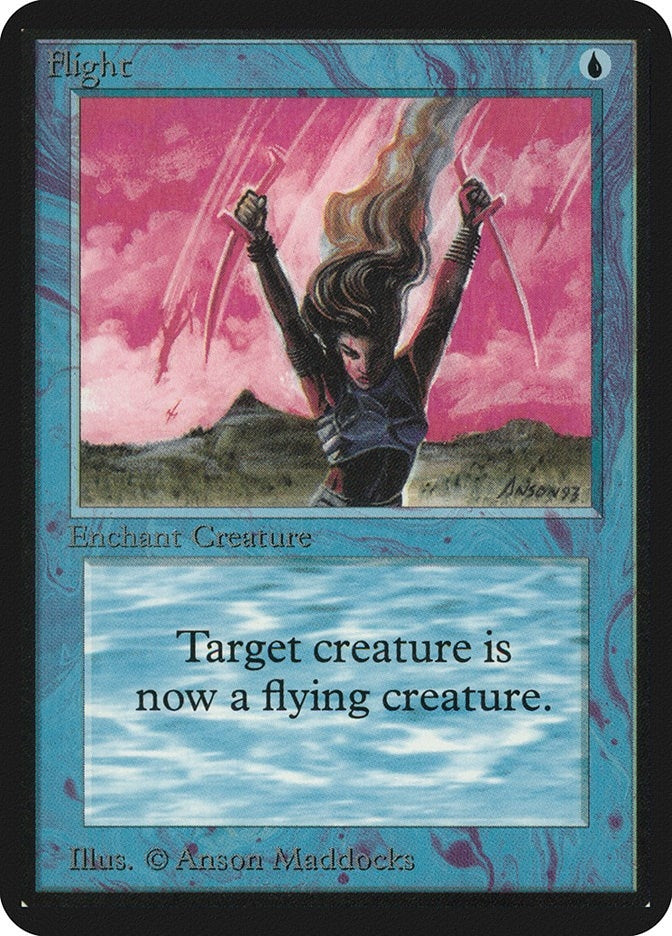 Image for Flight (Alpha Edition) - Magic: The Gathering