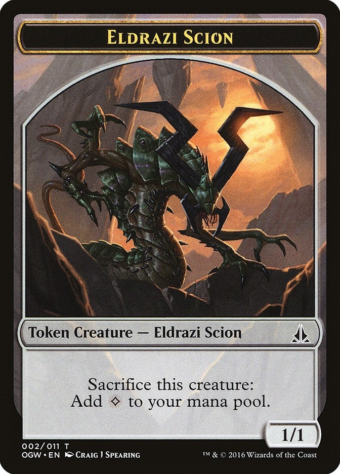 Image for Eldrazi Scion Token (002) (Oath of the Gatewatch) (2) - Magic: The Gathering