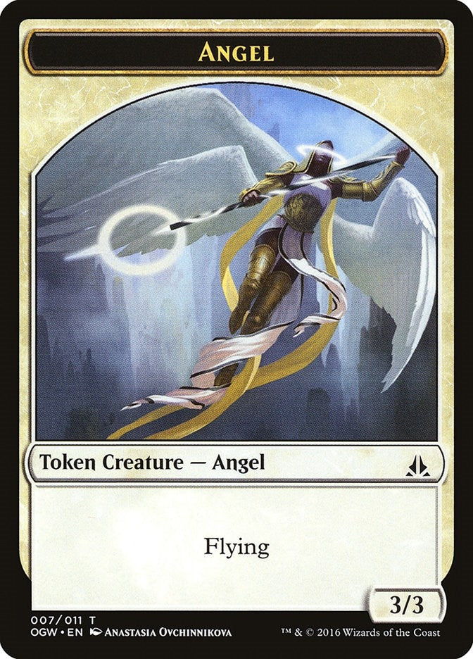 Image for Angel Token (Oath of the Gatewatch) (7) - Magic: The Gathering