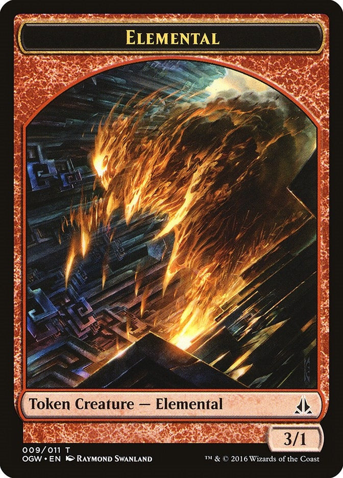 Image for Elemental Token (009) (Oath of the Gatewatch) (9) - Magic: The Gathering