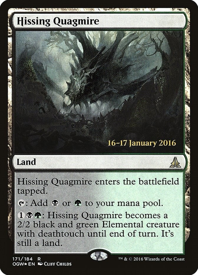 Image for Hissing Quagmire (Prerelease Cards) (171) - Magic: The Gathering