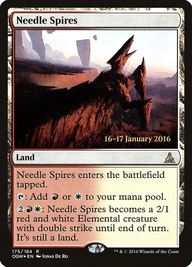 Image for Needle Spires (Prerelease Cards) (175) - Magic: The Gathering
