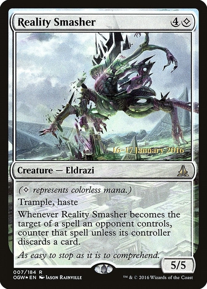 Image for Reality Smasher (Prerelease Cards) (7) - Magic: The Gathering
