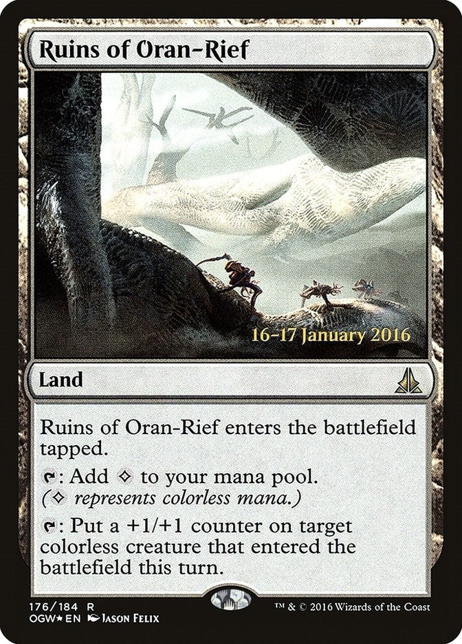 Image for Ruins of Oran-Rief (Prerelease Cards) (176) - Magic: The Gathering