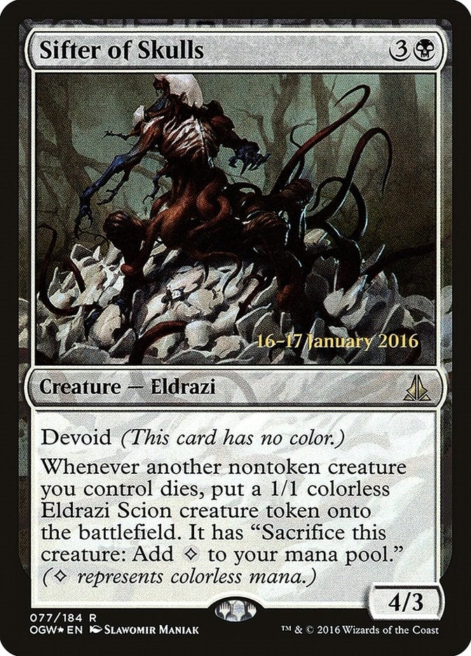 Image for Sifter of Skulls (Prerelease Cards) (77) - Magic: The Gathering