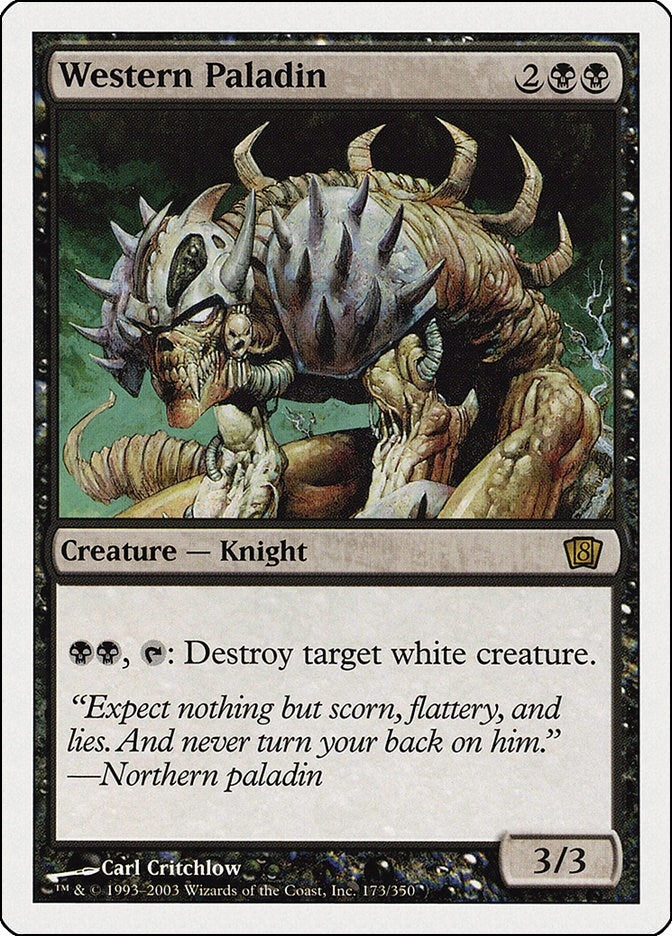 Image for Western Paladin (8th Edition) (173) - Magic: The Gathering
