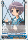Image for Silent Character, Nagato (The Melancholy of Haruhi Suzumiya) (SY/W08-E081 R) - Weiss Schwarz