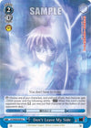 Image for Don't Leave My Side (The Melancholy of Haruhi Suzumiya) (SY/W08-E096 U) - Weiss Schwarz