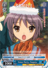Image for Xmas Party, Nagato (TD) (The Melancholy of Haruhi Suzumiya) (SY/W08-TE11 TD) - Weiss Schwarz
