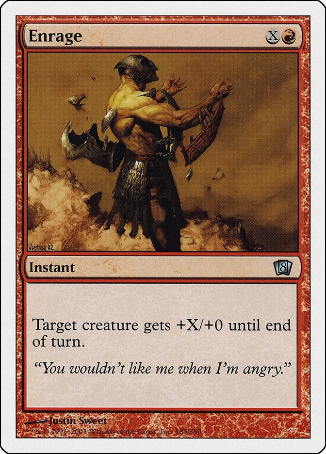 Image for Enrage (8th Edition) (185) - Magic: The Gathering