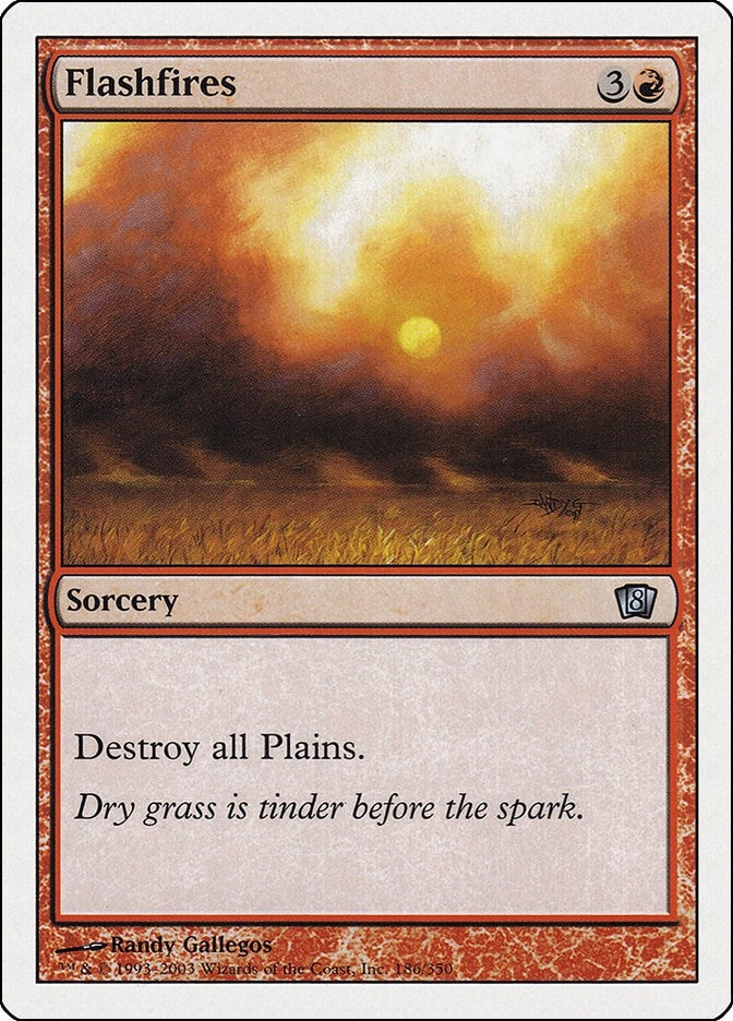 Image for Flashfires (8th Edition) (186) - Magic: The Gathering