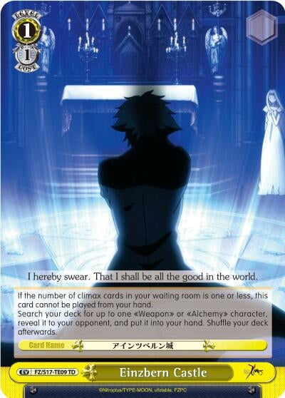 Image for Einzbern Castle (TD) (Fate/Zero) (FZ/S17-TE09 TD) - Weiss Schwarz
