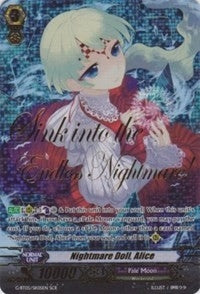 Image for Nightmare Doll, Alice (Moonlit Dragonfang) (G-BT05/SR05EN) - Cardfight Vanguard