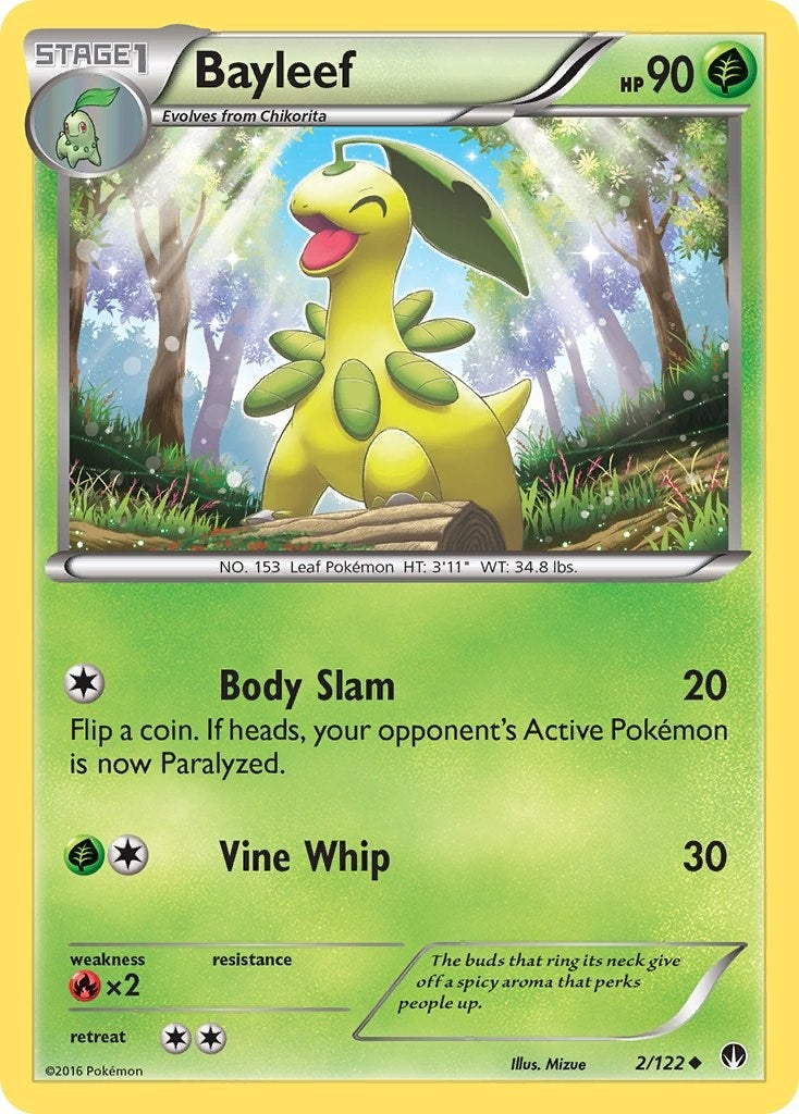 Image for Bayleef (XY - BREAKpoint) (2/122) - Pokemon