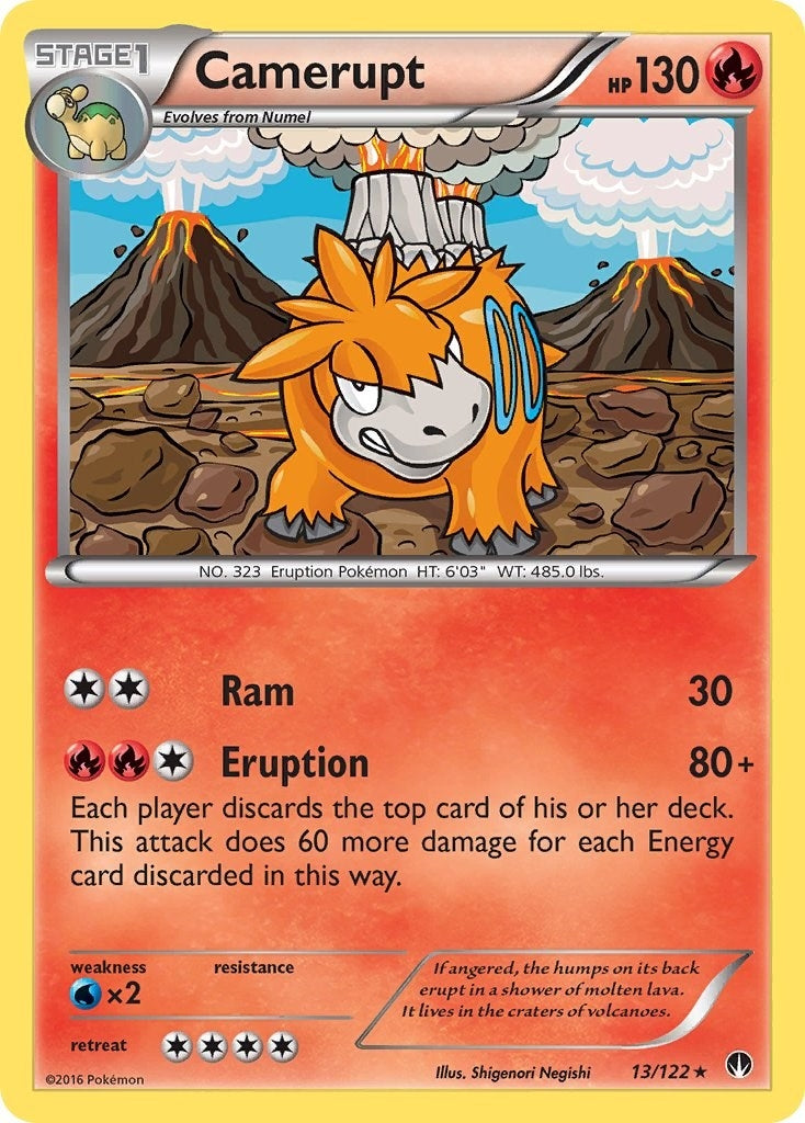 Image for Camerupt (XY - BREAKpoint) (13/122) - Pokemon