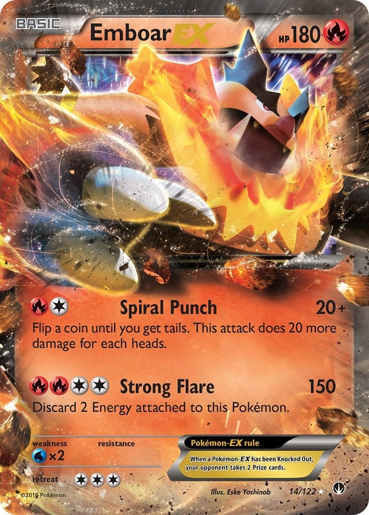 Image for Emboar EX (XY - BREAKpoint) (14/122) - Pokemon