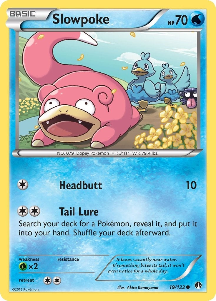 Image for Slowpoke (XY - BREAKpoint) (19/122) - Pokemon