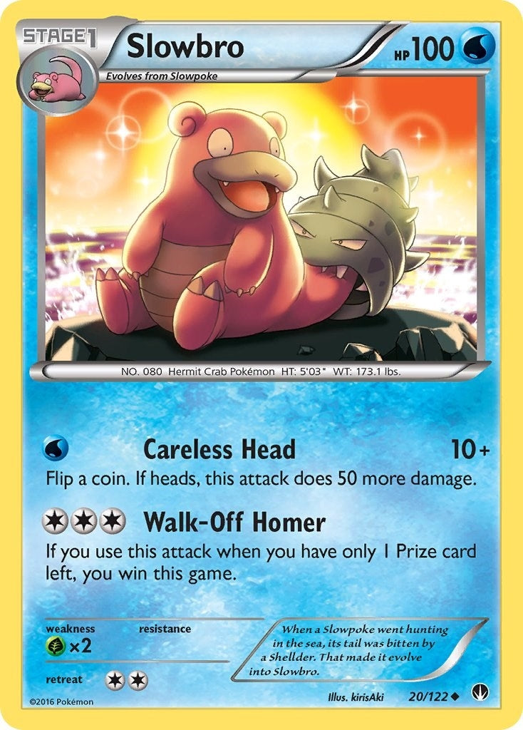 Image for Slowbro (XY - BREAKpoint) (20/122) - Pokemon
