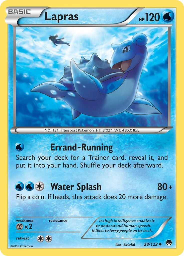 Image for Lapras (XY - BREAKpoint) (28/122) - Pokemon