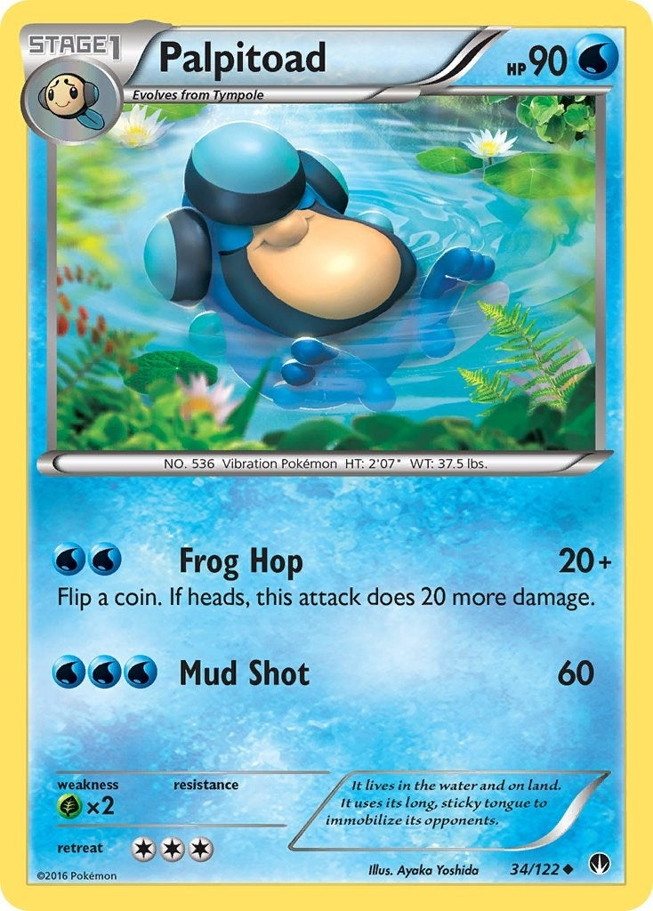 Image for Palpitoad (XY - BREAKpoint) (34/122) - Pokemon