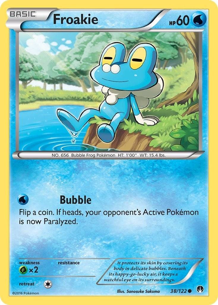 Image for Froakie (XY - BREAKpoint) (38/122) - Pokemon