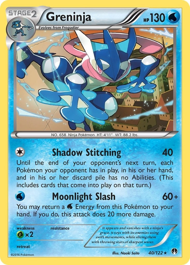 Image for Greninja (XY - BREAKpoint) (40/122) - Pokemon