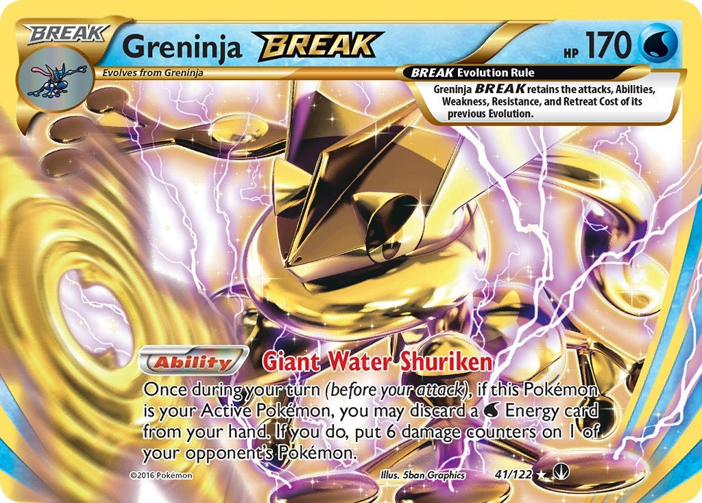 Image for Greninja BREAK (XY - BREAKpoint) (41/122) - Pokemon