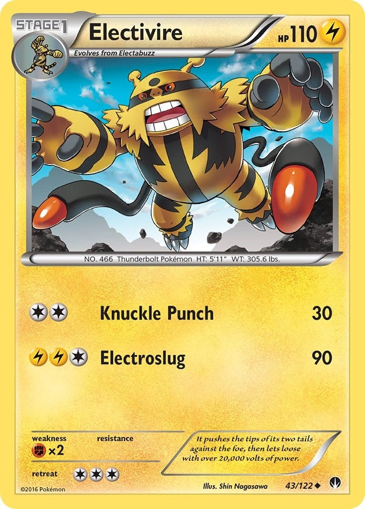 Image for Electivire (XY - BREAKpoint) (43/122) - Pokemon