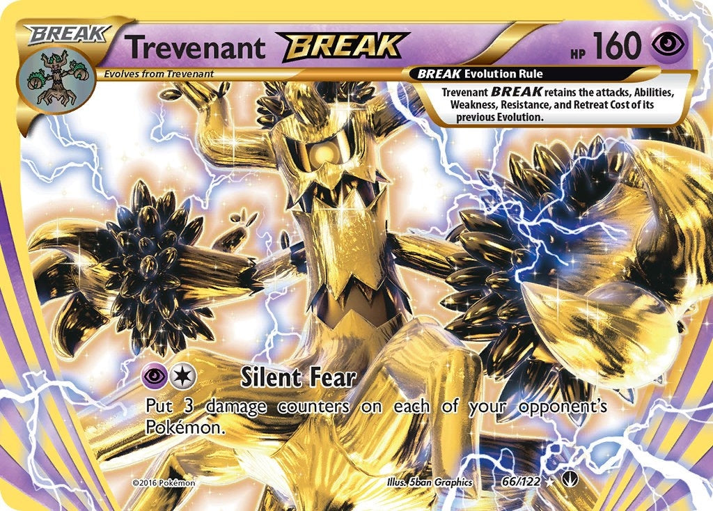 Image for Trevenant BREAK (XY - BREAKpoint) (66/122) - Pokemon