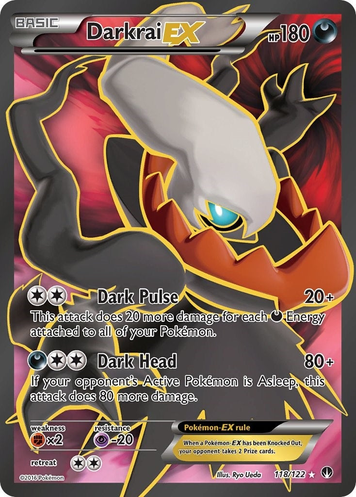 Image for Darkrai EX (Full Art) (XY - BREAKpoint) (118/122) - Pokemon