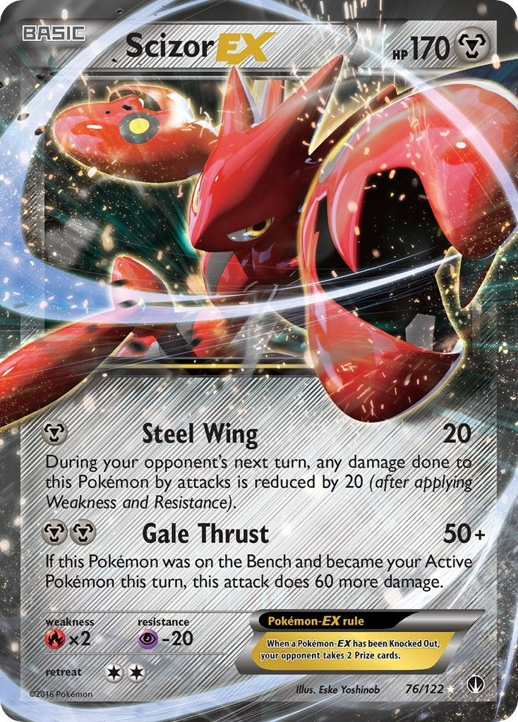 Image for Scizor EX (XY - BREAKpoint) (76/122) - Pokemon