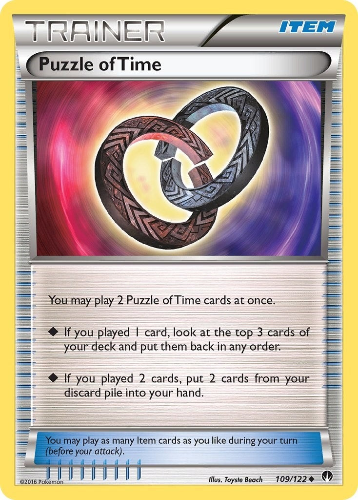 Image for Puzzle of Time (XY - BREAKpoint) (109/122) - Pokemon