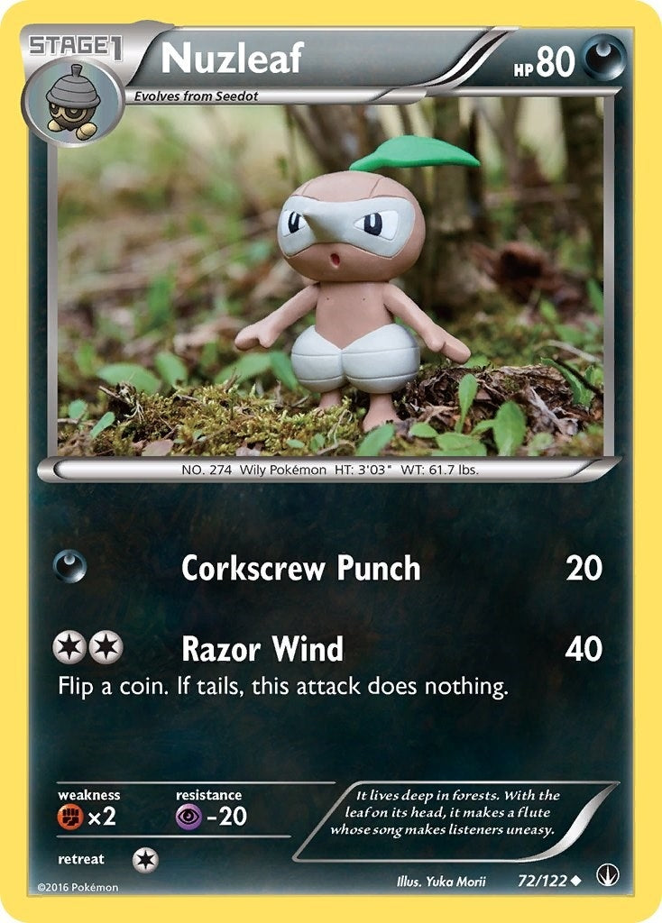 Image for Nuzleaf (XY - BREAKpoint) (72/122) - Pokemon