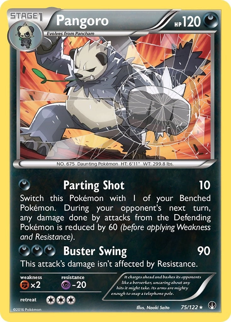Image for Pangoro (XY - BREAKpoint) (75/122) - Pokemon