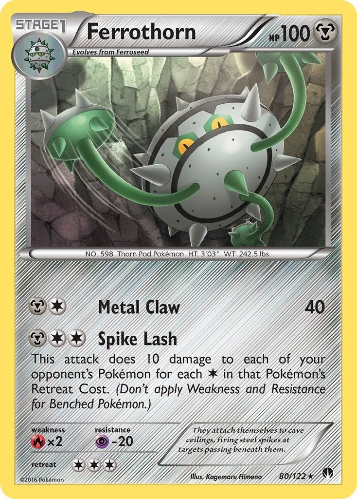 Image for Ferrothorn (XY - BREAKpoint) (80/122) - Pokemon