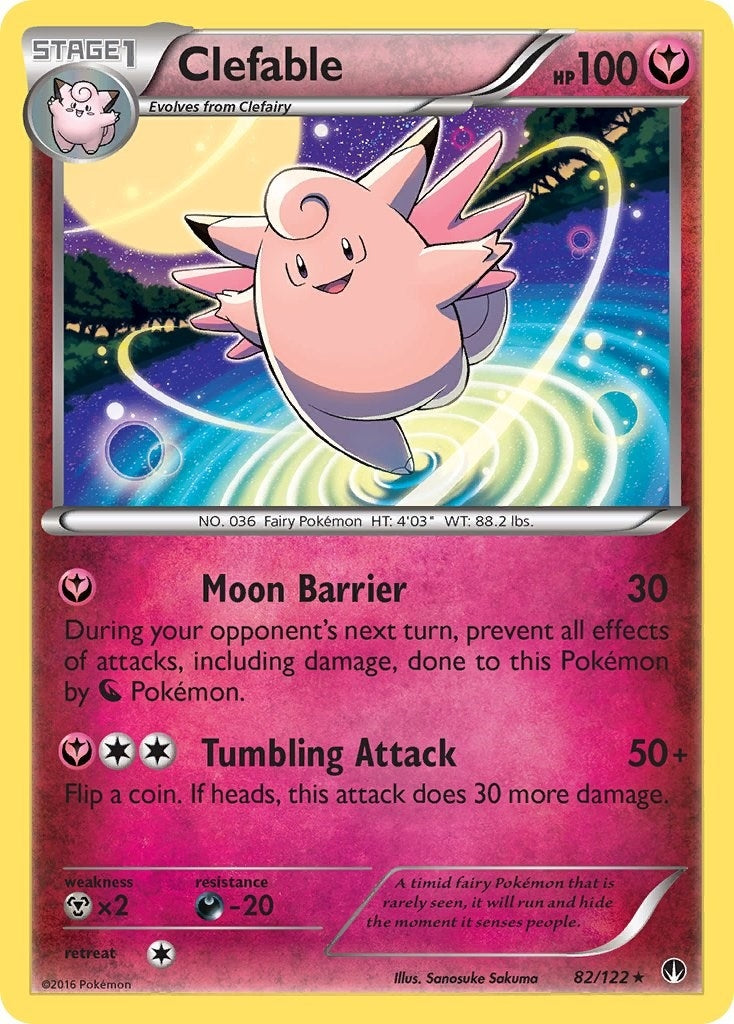 Image for Clefable (XY - BREAKpoint) (82/122) - Pokemon