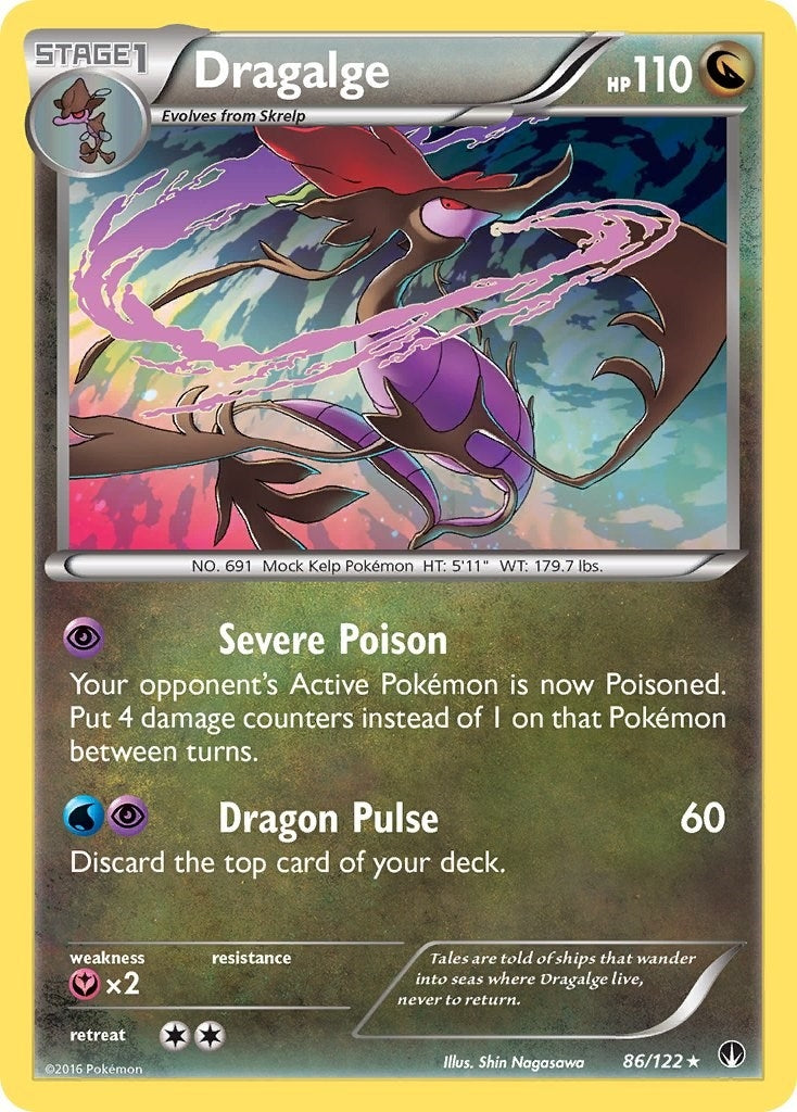 Image for Dragalge (XY - BREAKpoint) (86/122) - Pokemon