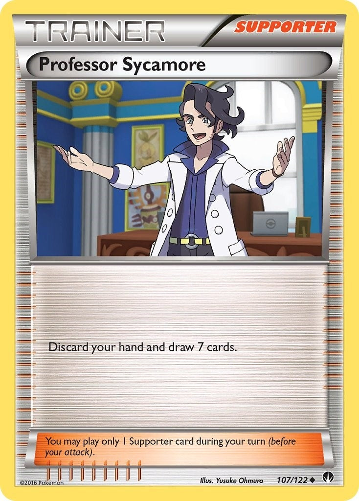 Image for Professor Sycamore (XY - BREAKpoint) (107/122) - Pokemon