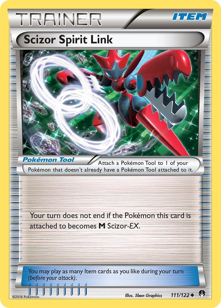 Image for Scizor Spirit Link (XY - BREAKpoint) (111/122) - Pokemon