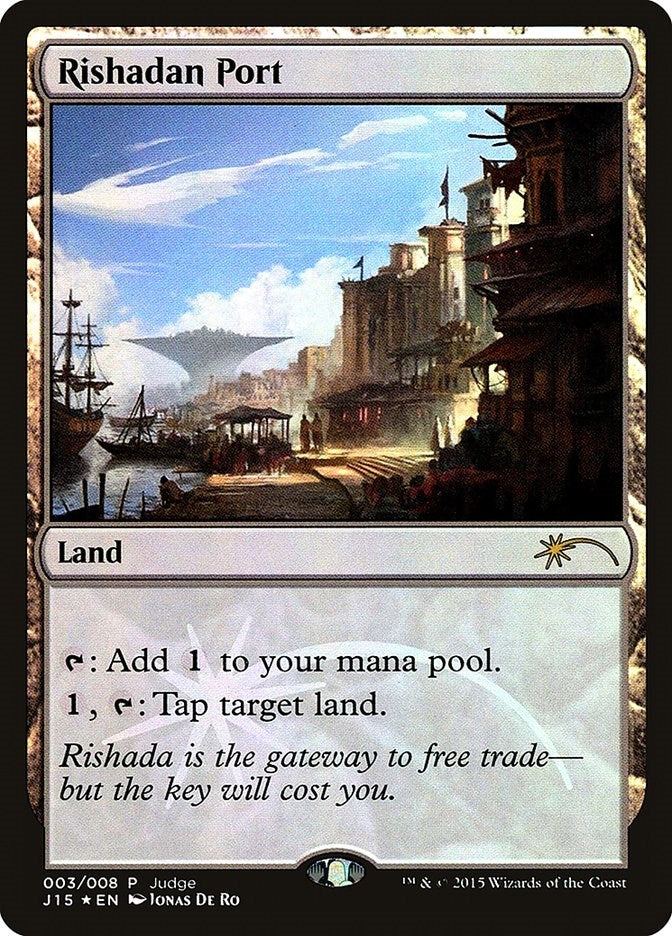 Image for Rishadan Port (Judge Promos) (3) - Magic: The Gathering