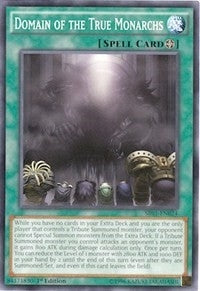 Image for Domain of the True Monarchs (Structure Deck: Emperor of Darkness) (SR01-EN024) - YuGiOh