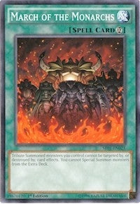 Image for March of the Monarchs (Structure Deck: Emperor of Darkness) (SR01-EN025) - YuGiOh
