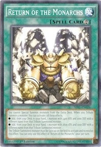 Image for Return of the Monarchs (Structure Deck: Emperor of Darkness) (SR01-EN026) - YuGiOh