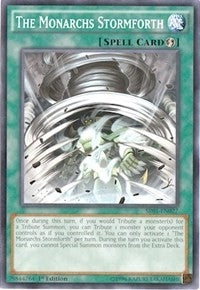 Image for The Monarchs Stormforth (Structure Deck: Emperor of Darkness) (SR01-EN027) - YuGiOh