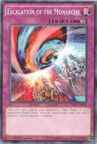 Image for Escalation of the Monarchs (Structure Deck: Emperor of Darkness) (SR01-EN036) - YuGiOh