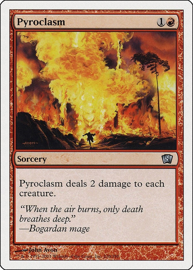 Image for Pyroclasm (8th Edition) (210) - Magic: The Gathering