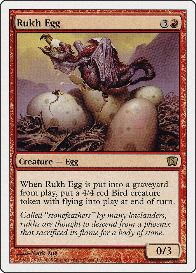 Image for Rukh Egg (8th Edition) (216) - Magic: The Gathering